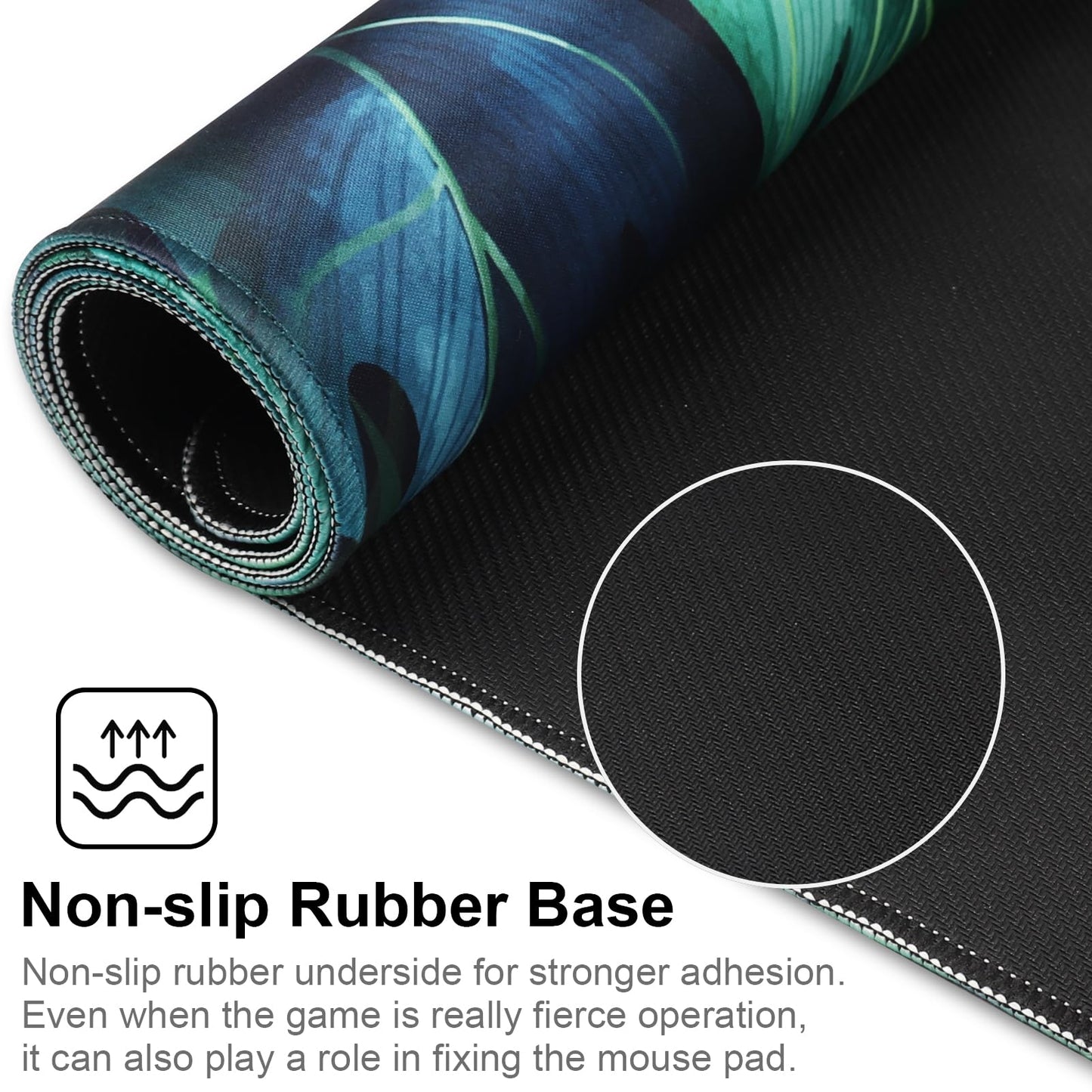 XXL Professional Large Mouse Pad & Computer Game Mouse Mat (35.4x15.7x0.1IN, Map) (90 * 40 Map)