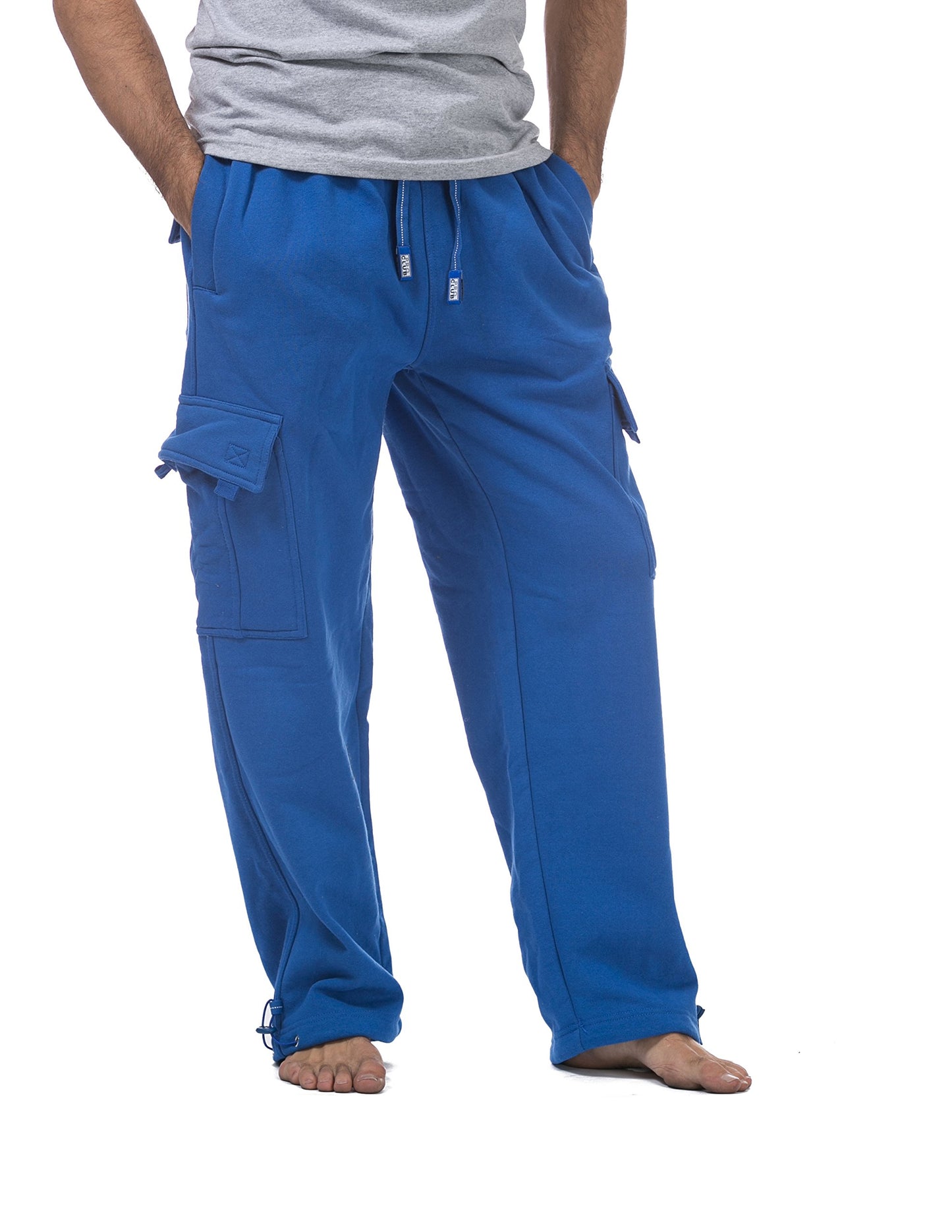 Pro Club Men's Heavyweight Fleece Cargo Pants
