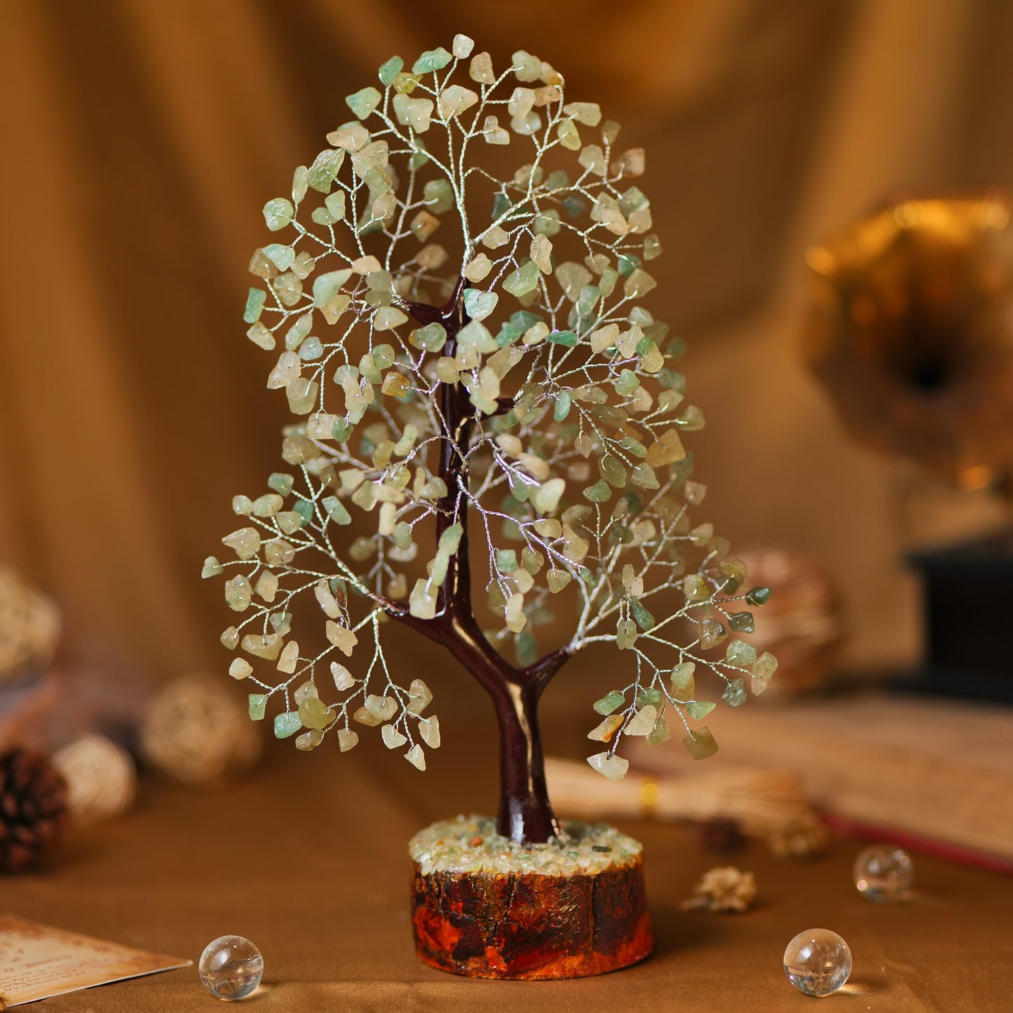 7 Chakra Tree, Crystals and Healing Stones, Chakra Tree of Life Crystal Tree for Positive Energy, Birthday Gifts for Women, Home Office Decor, House Warming Gifts New Home, Spiritual Gifts