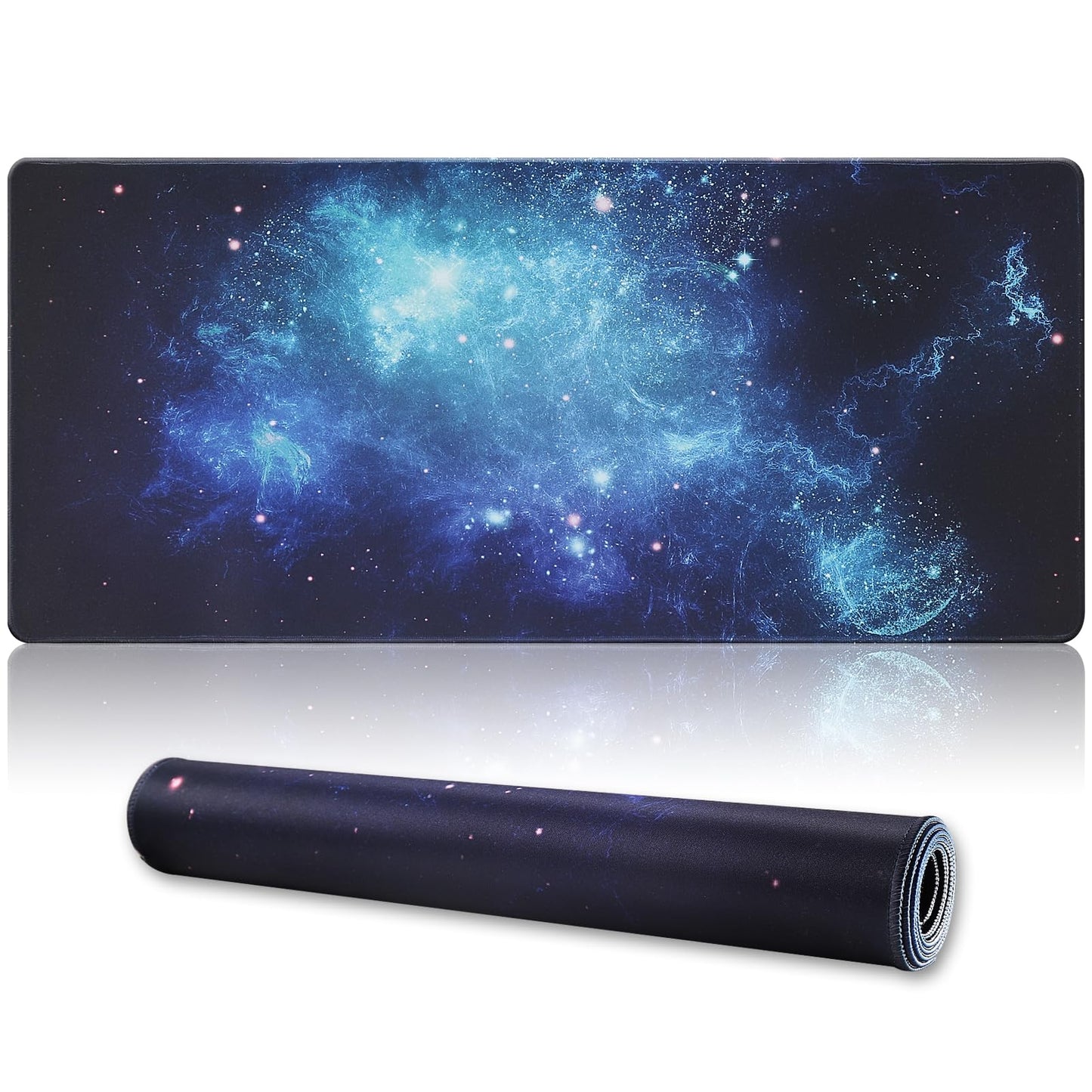 XXL Professional Large Mouse Pad & Computer Game Mouse Mat (35.4x15.7x0.1IN, Map) (90 * 40 Map)