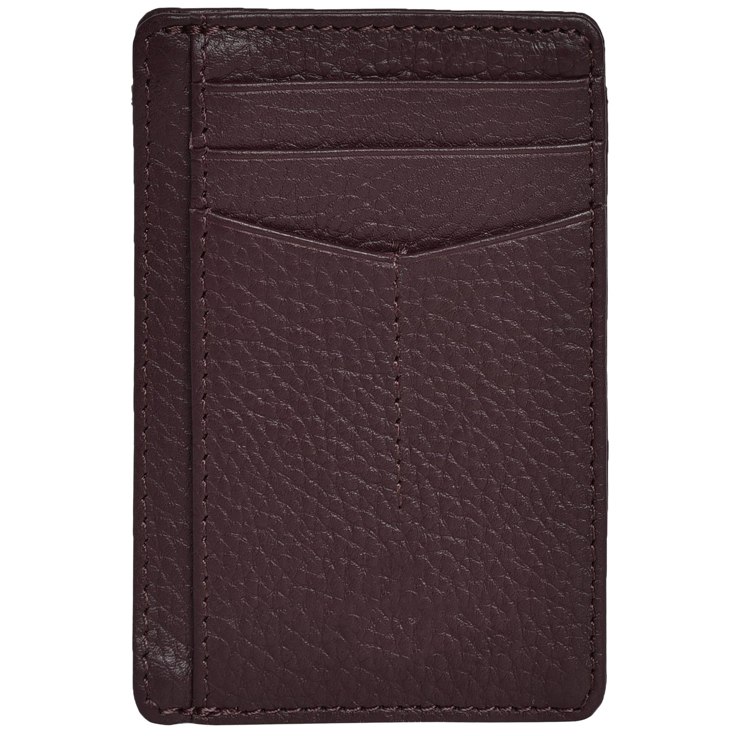 Leather Minimalist Wallet for Men & Women RFID Front Pocket Leather Card Holder Wallets