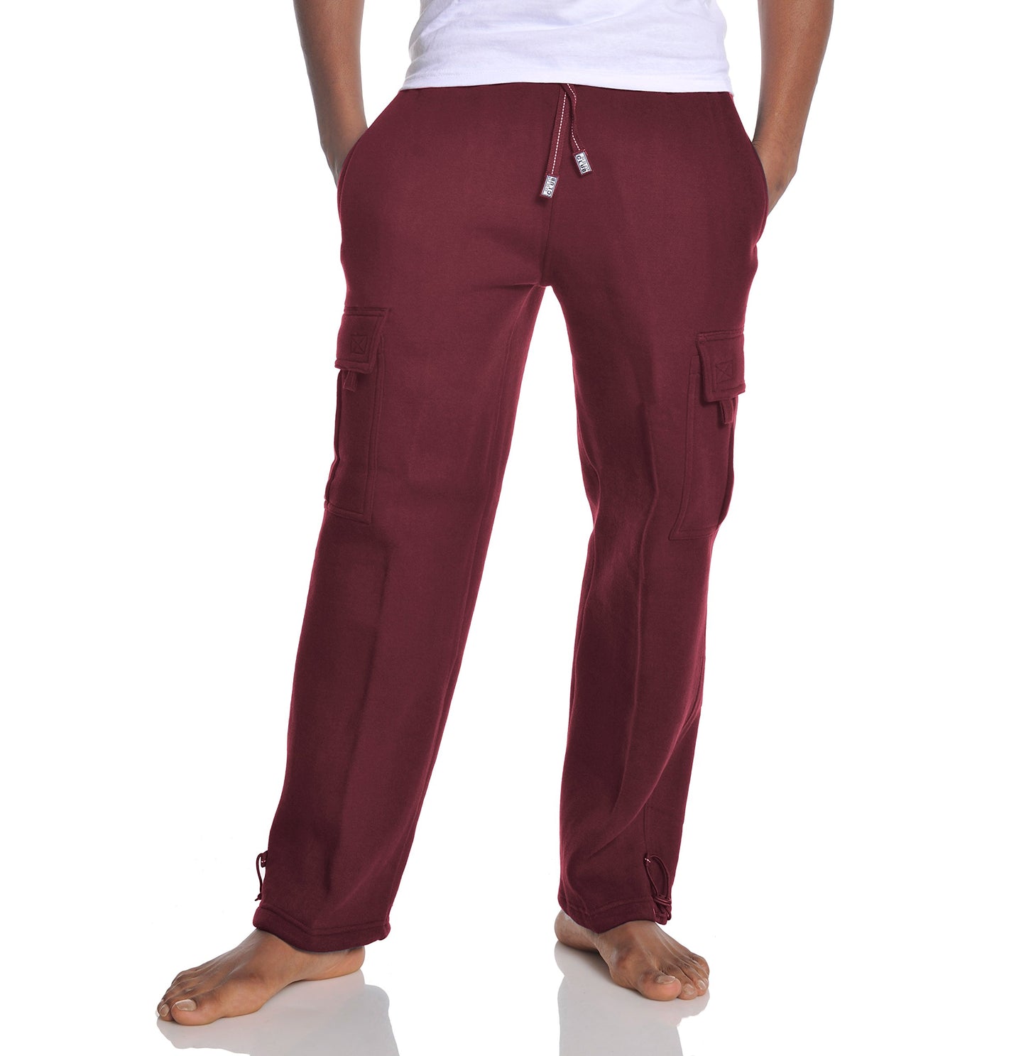 Pro Club Men's Heavyweight Fleece Cargo Pants