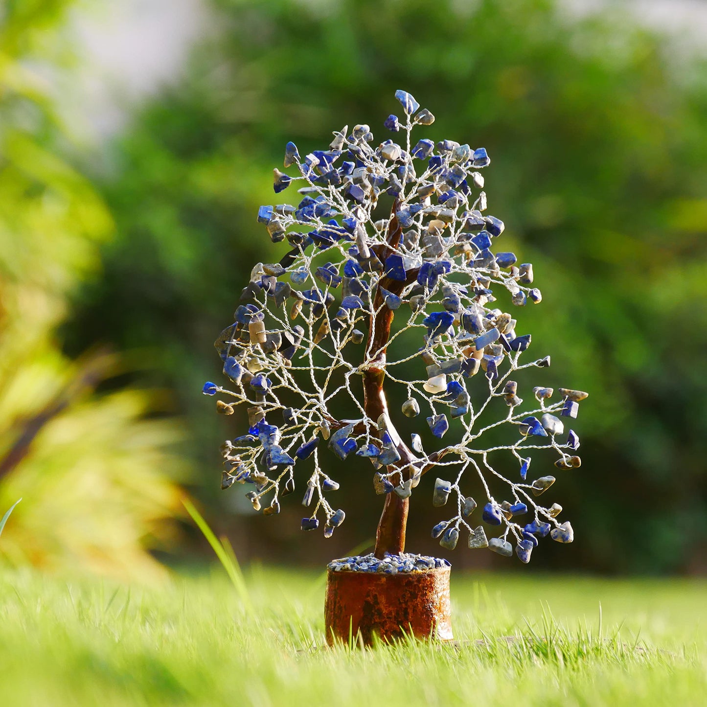 7 Chakra Tree, Crystals and Healing Stones, Chakra Tree of Life Crystal Tree for Positive Energy, Birthday Gifts for Women, Home Office Decor, House Warming Gifts New Home, Spiritual Gifts