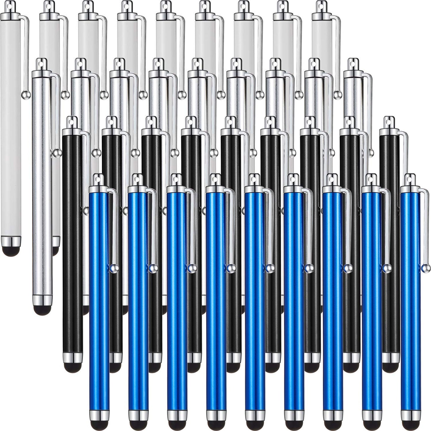 Outus Stylus Pen Set of 36 for Universal Capacitive Touch Screens Devices, Stylus Pens for Touch Screens Devices, Compatible with Tablet (Black)