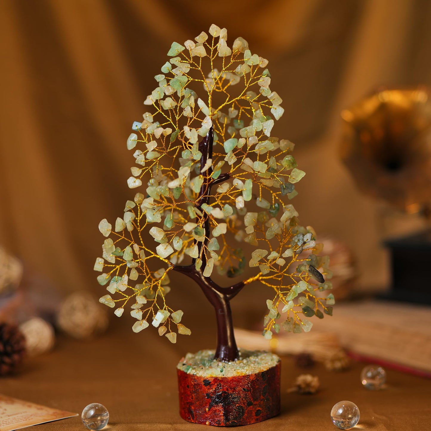 7 Chakra Tree, Crystals and Healing Stones, Chakra Tree of Life Crystal Tree for Positive Energy, Birthday Gifts for Women, Home Office Decor, House Warming Gifts New Home, Spiritual Gifts