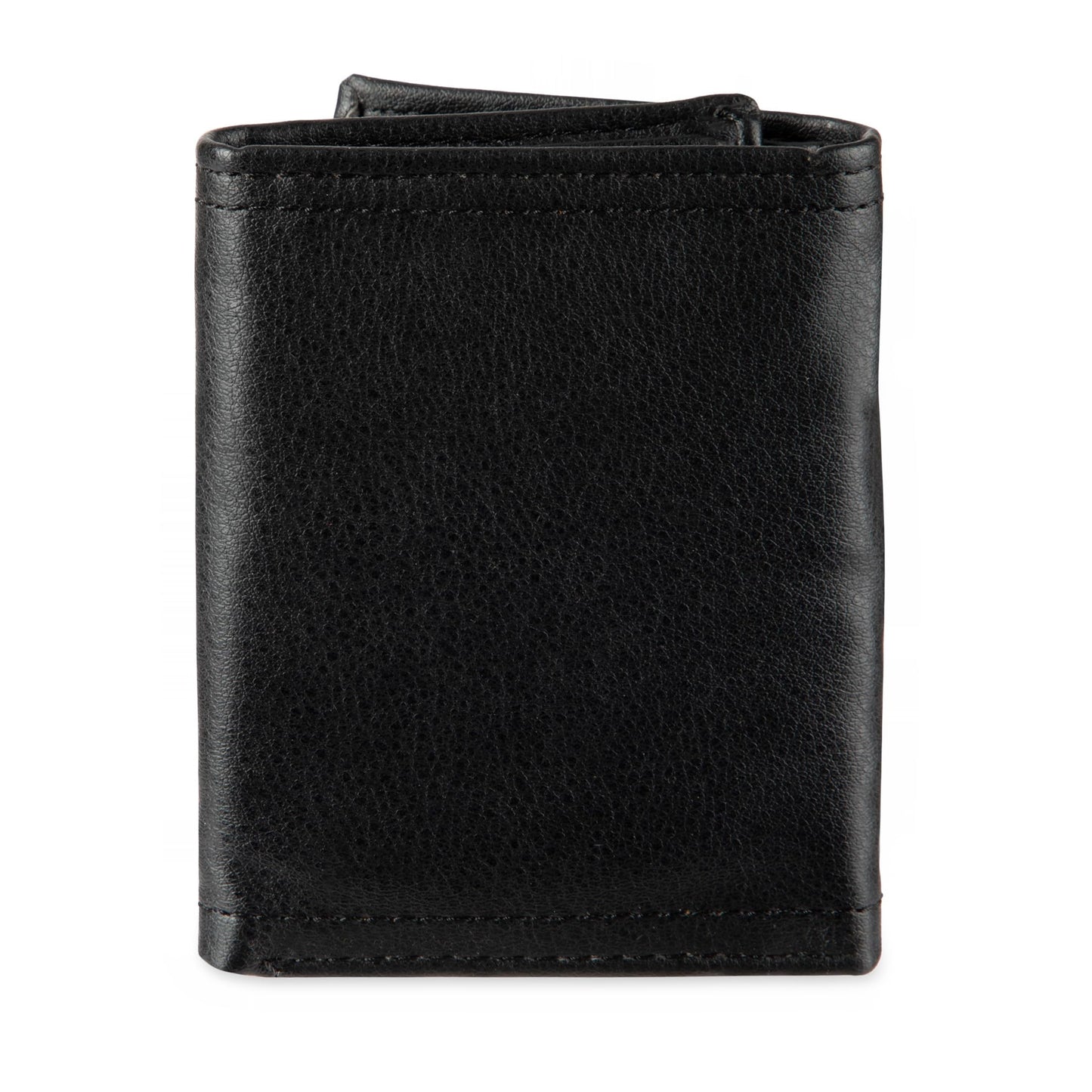 Levi's Men's Trifold Wallet-Sleek and Slim Includes Id Window and Credit Card Holder, Brown Stitch, One Size