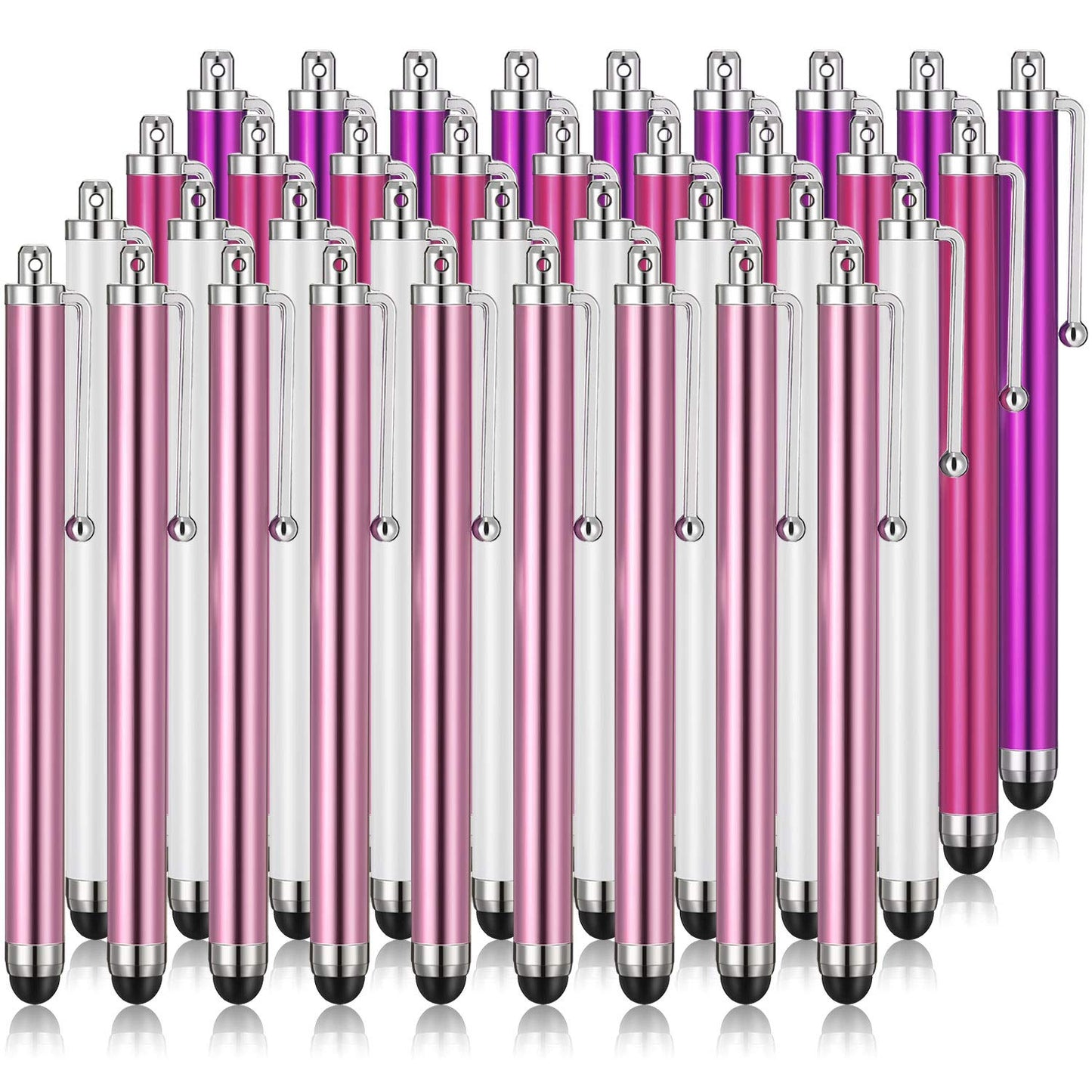Outus Stylus Pen Set of 36 for Universal Capacitive Touch Screens Devices, Stylus Pens for Touch Screens Devices, Compatible with Tablet (Black)