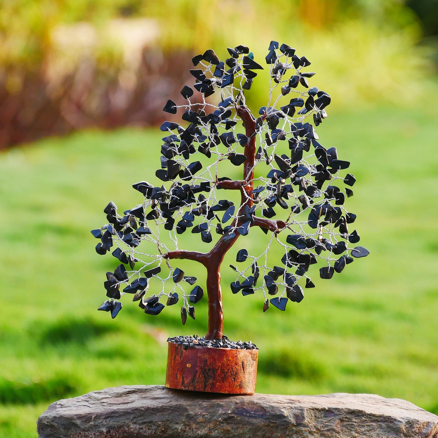 7 Chakra Tree, Crystals and Healing Stones, Chakra Tree of Life Crystal Tree for Positive Energy, Birthday Gifts for Women, Home Office Decor, House Warming Gifts New Home, Spiritual Gifts