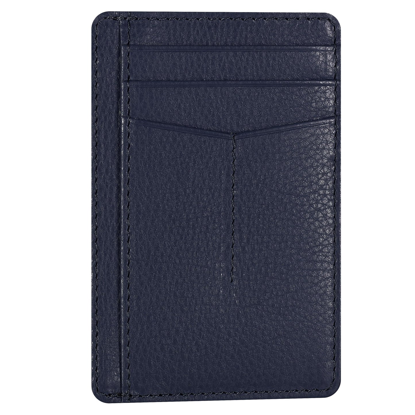 Leather Minimalist Wallet for Men & Women RFID Front Pocket Leather Card Holder Wallets