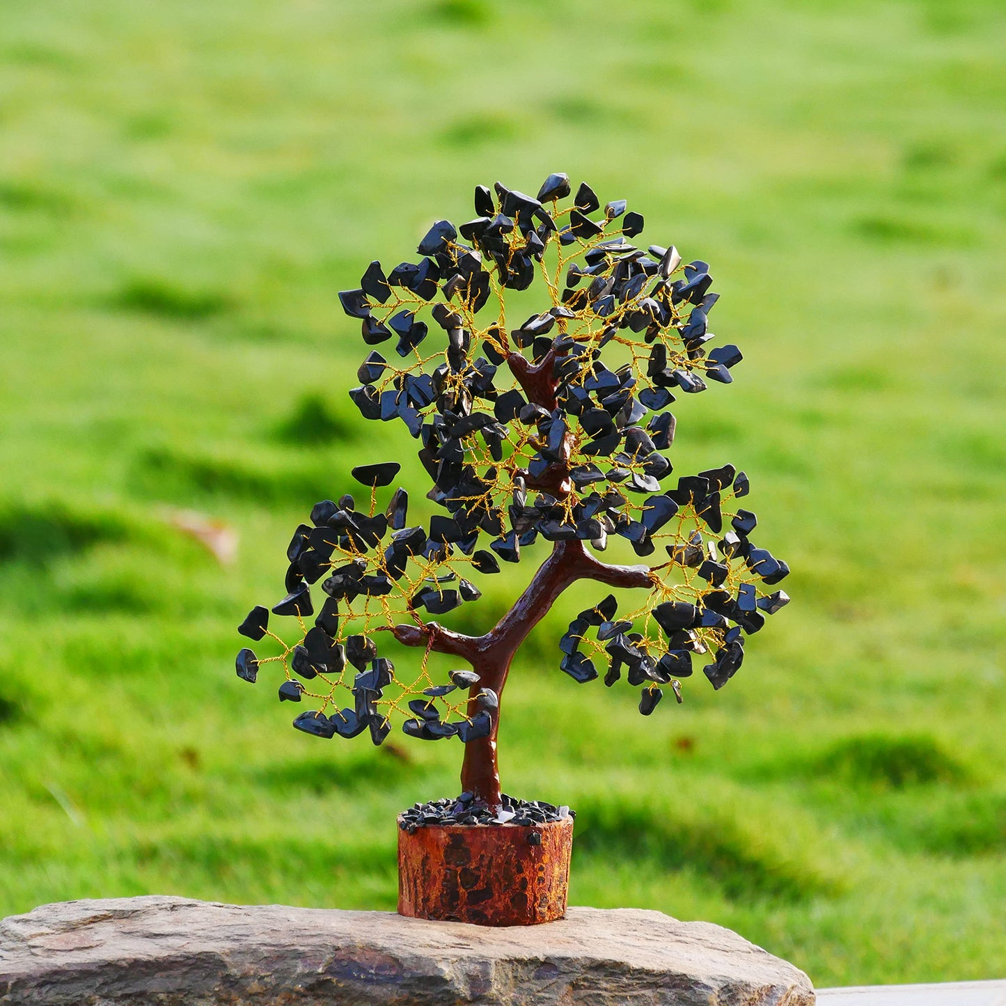 7 Chakra Tree, Crystals and Healing Stones, Chakra Tree of Life Crystal Tree for Positive Energy, Birthday Gifts for Women, Home Office Decor, House Warming Gifts New Home, Spiritual Gifts