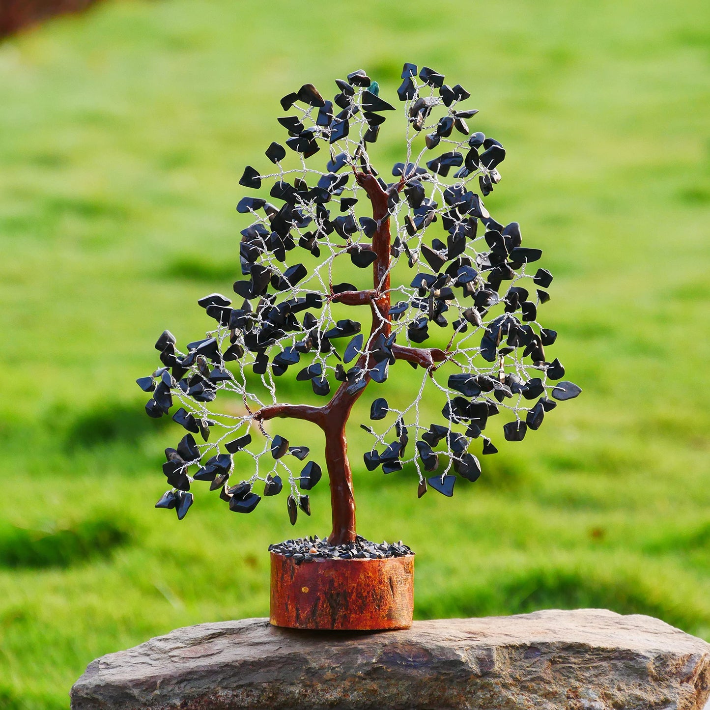 7 Chakra Tree, Crystals and Healing Stones, Chakra Tree of Life Crystal Tree for Positive Energy, Birthday Gifts for Women, Home Office Decor, House Warming Gifts New Home, Spiritual Gifts