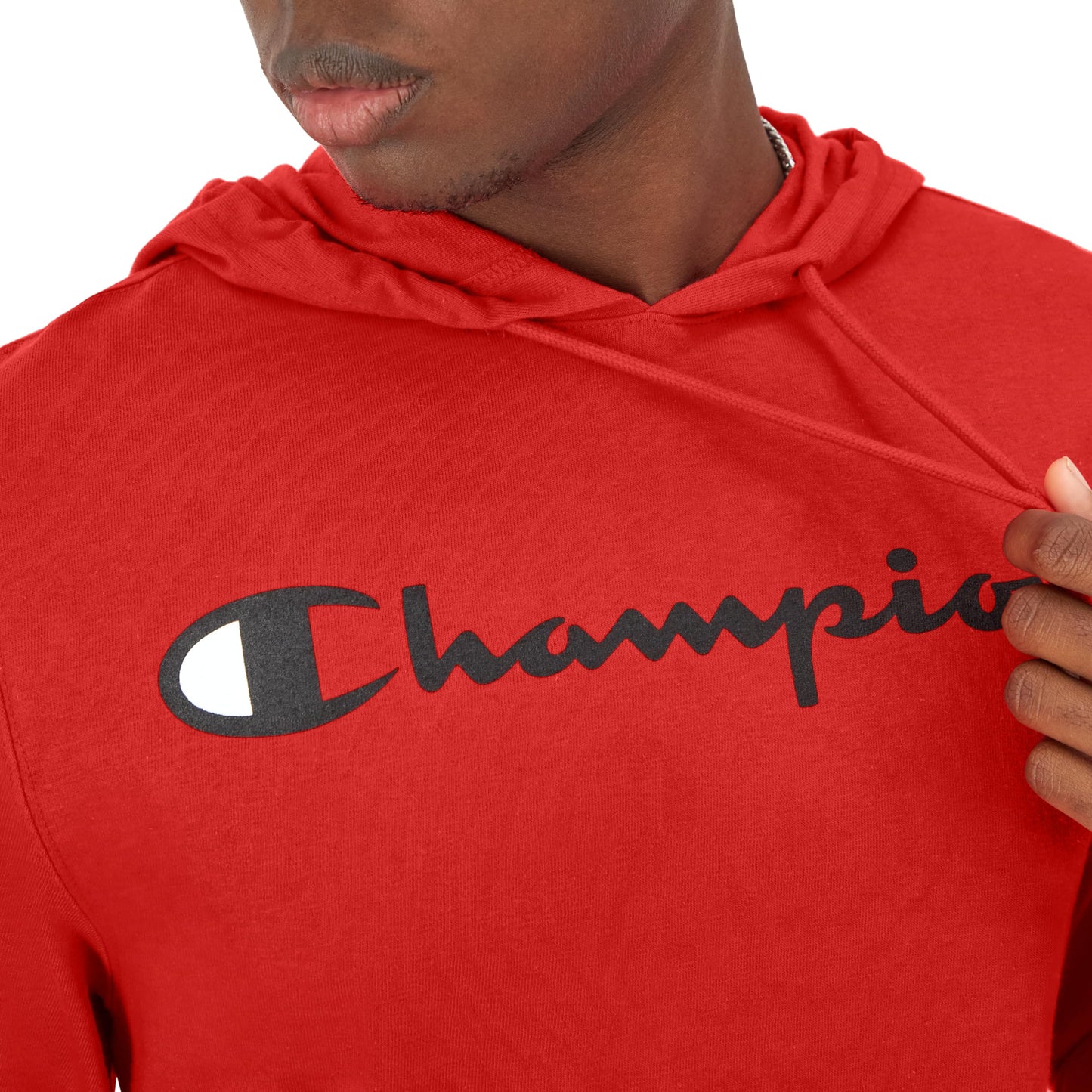 Champion Men's Hoodie, Midweight T-shirt Hoodie, Soft and Comfortable T-shirt Hoodie for Men