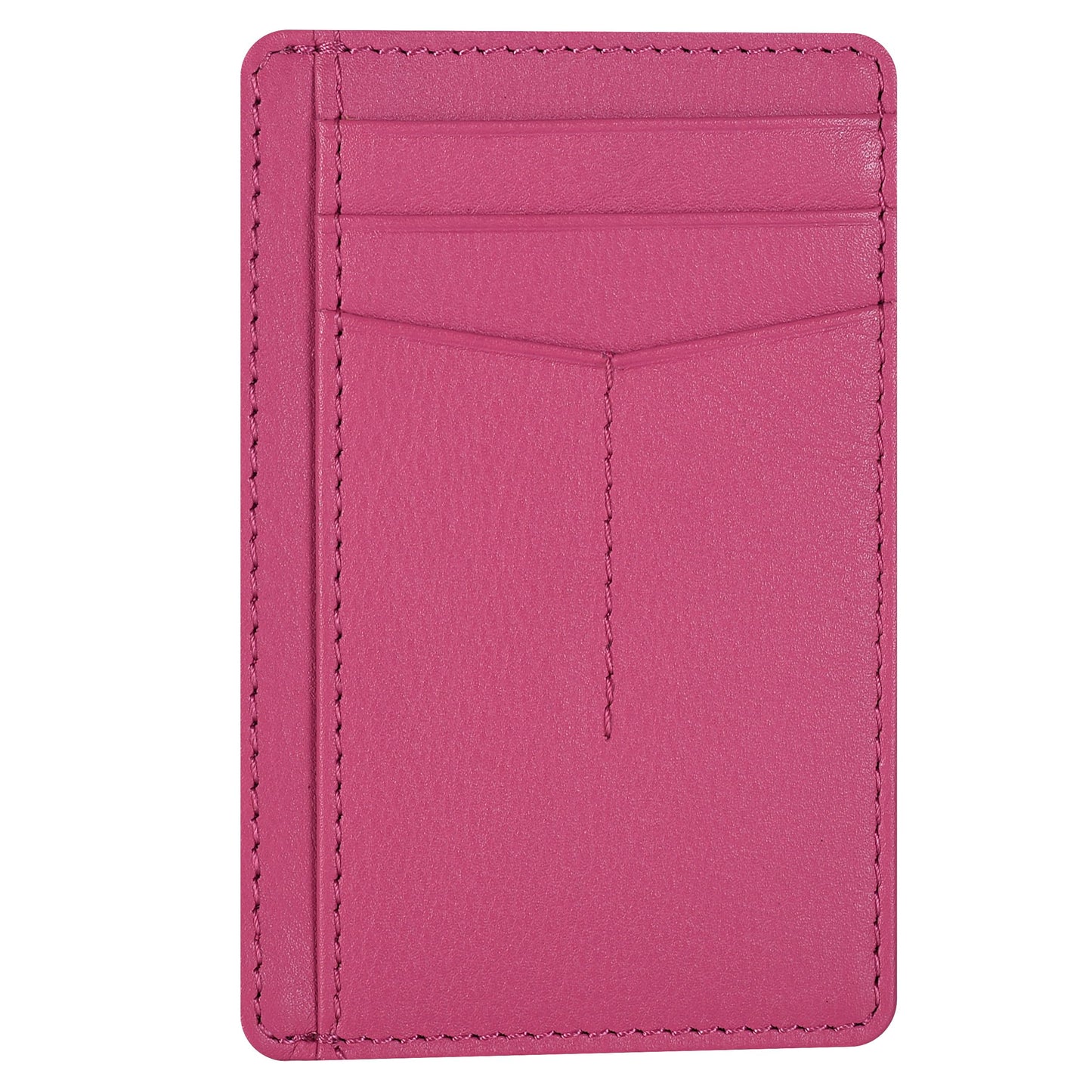 Leather Minimalist Wallet for Men & Women RFID Front Pocket Leather Card Holder Wallets
