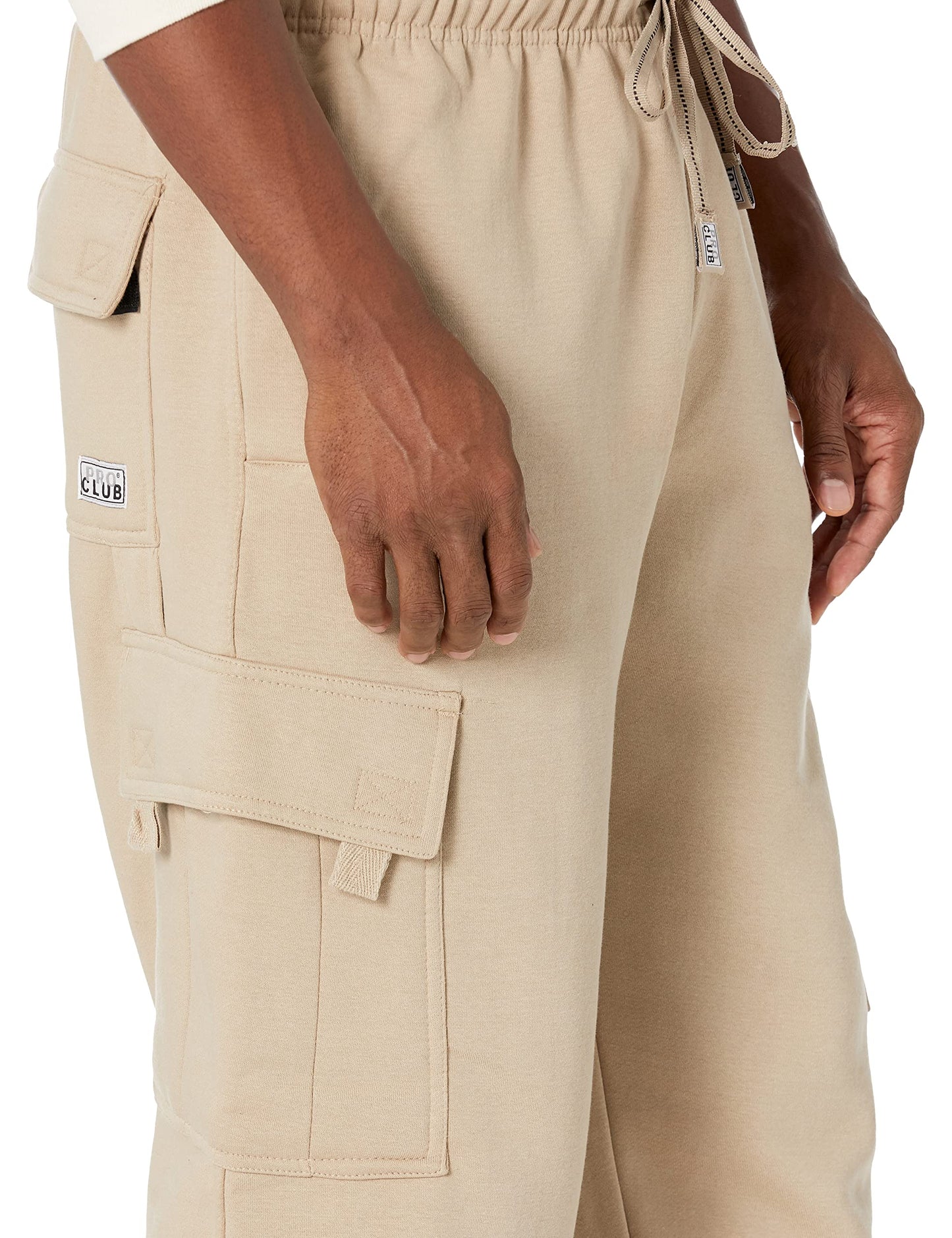 Pro Club Men's Heavyweight Fleece Cargo Pants